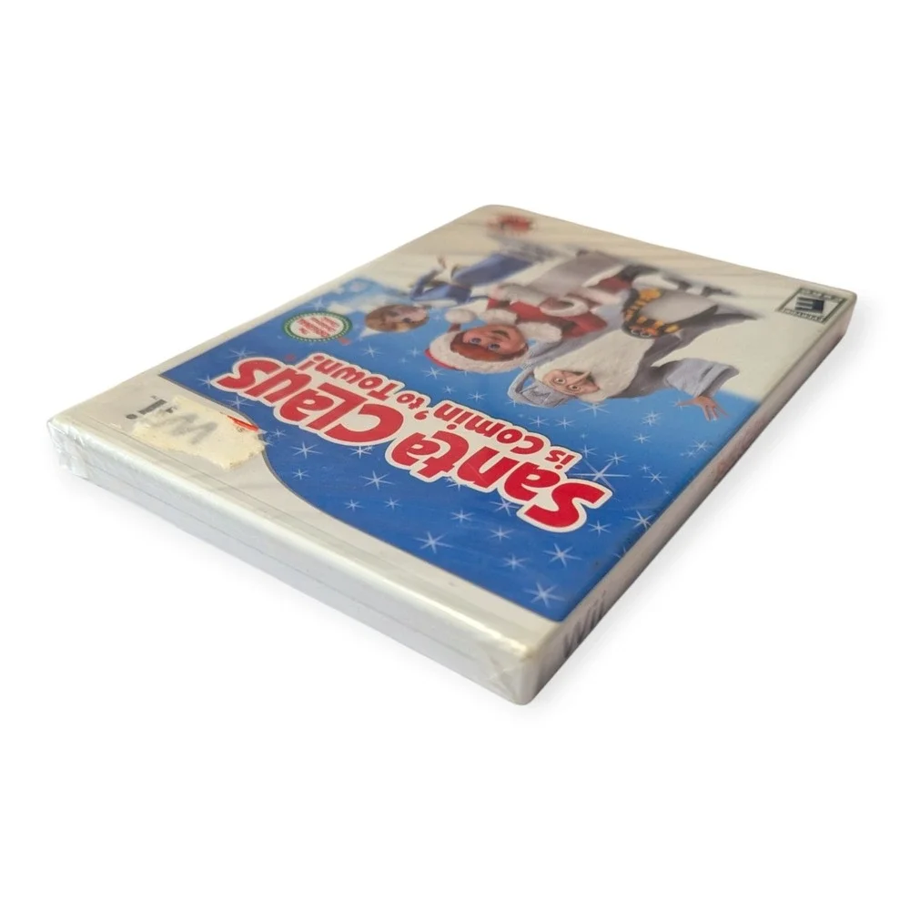 Santa Claus is Comin to Town Nintendo Wii Game New Sealed Red Wagon Games 2011